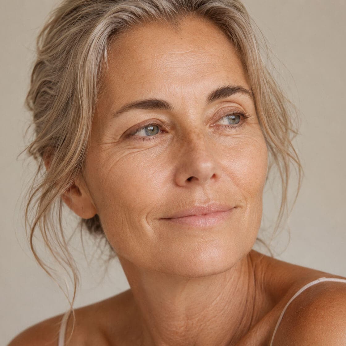 Signs of ageing — skin example